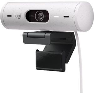 [PARCELADO] Webcam Full HD Logitech BRIO 500 Branco