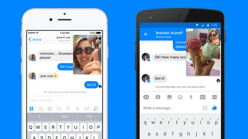 Facebook lança a função Instant Video em resposta ao Google Duo