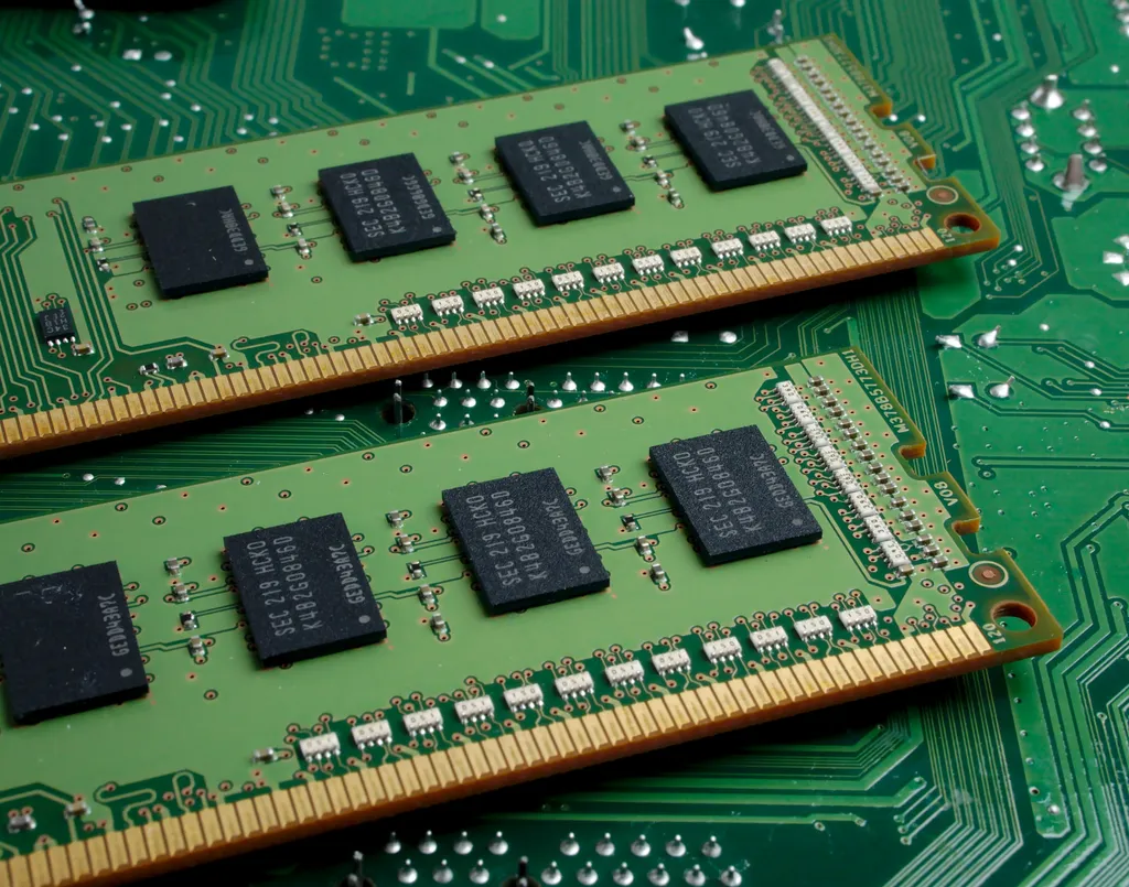 As memórias SDRAM, utilizadas até hoje nos computadores, notebooks e smartphones, chegaram ao mercado no início dos anos 1990 (Imagem: Michael Dziedzic/Unsplash)