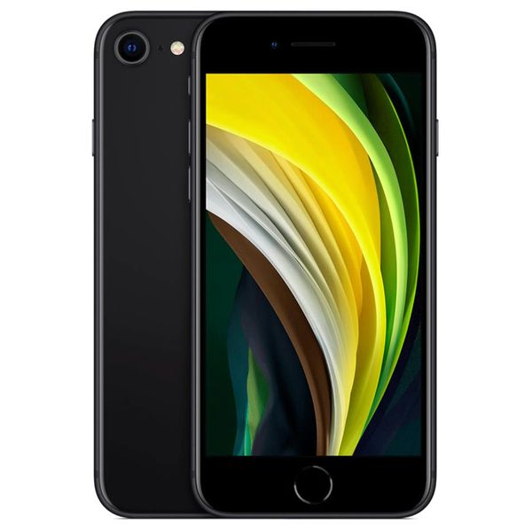 iPhone SE Apple 64GB, Tela 4,7”, iOS 13, Sensor de Impressão Digital, Câmera iSight 12MP, Wi-Fi, 4G, GPS, Bluetooth e NFC – Preto
