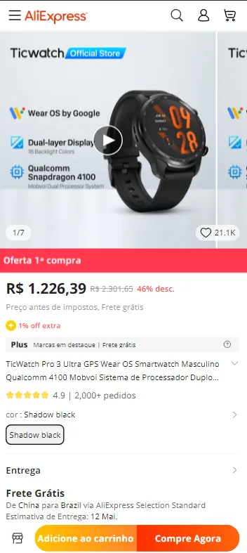 Correa Para Ticwatch GTX/E2/S2/Pro 3/Pro 3 Ultra GPS/Pro 3 LTE/Pace 3, 22mm Silicona Deporte Brazalete Pulsera De Repuesto Para Coros Apex 46mm/Apex 2 Pro/Apex Pro