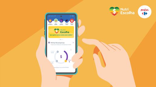 App do Carrefour agora indica opções mais saudáveis e baratas na hora da compra