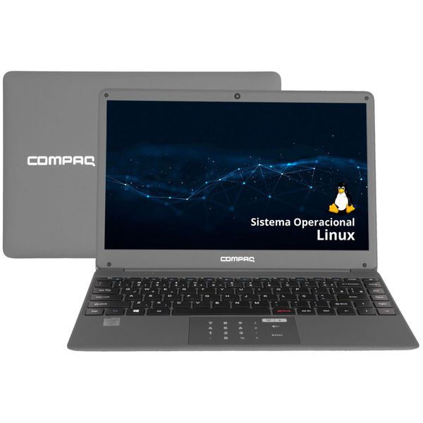 [APP + CLIENTE OURO + CUPOM] Notebook Compaq Presario CQ-27 Intel Core i3 4GB - 240GB SSD 14,1” LED Linux