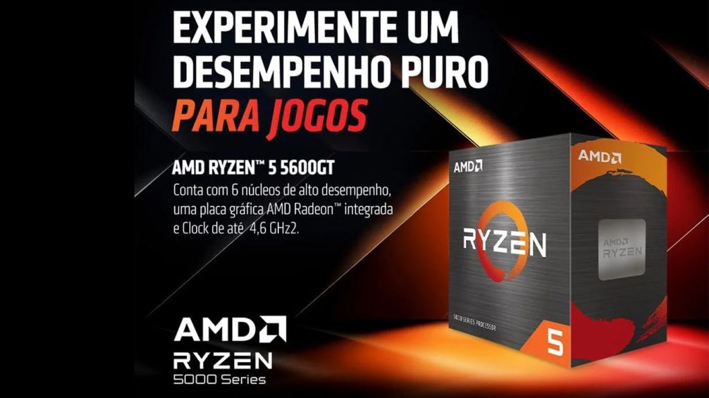 Imagem da CPU AMD Ryzen 5