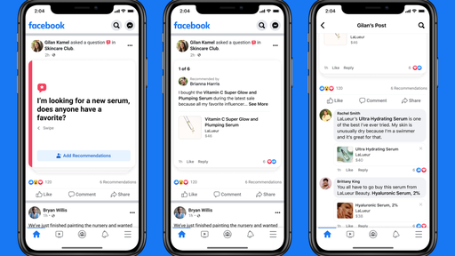 Facebook lança recurso de loja para venda de produtos nos grupos e em lives