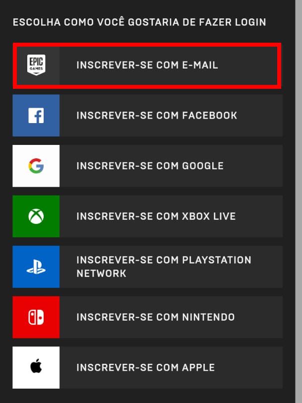 Como criar uma conta da Epic Games para jogar Fortnite - Canaltech