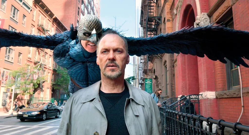 O filme Birdman é uma caricatura da carreira do próprio Keaton e sua relação com o Batman (Imagem/Fox Searchlight Pictures)