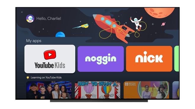 Google TV ganha “perfis infantis” para separar recomendações de conteúdo