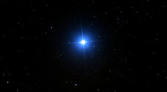 A estrela Vega (Imagem: Reprodução/Martin S. Mitchell)
