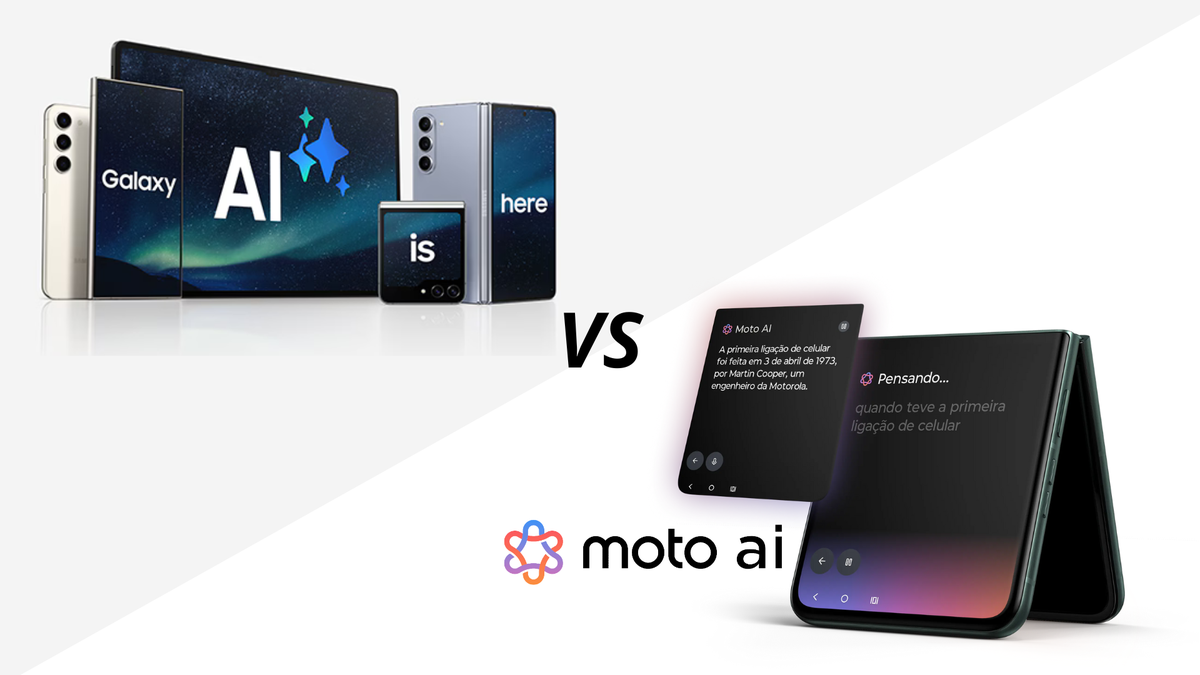 Moto AI e Galaxy AI: o que muda entre as IAs da Motorola e Samsung?