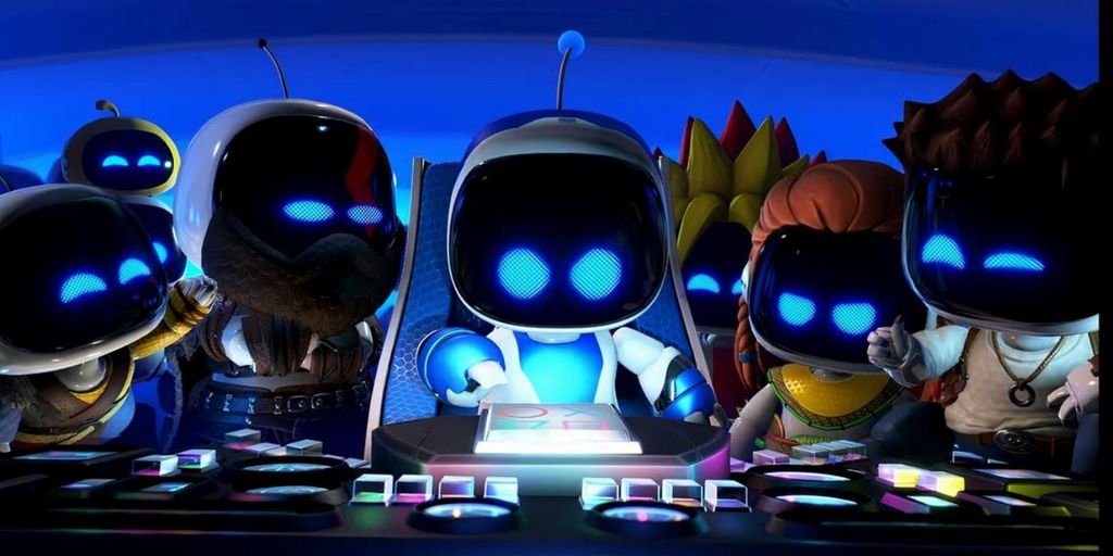 Embora muito simpático, Astro Bot está longe de ser um grande lançamento do PlayStation 5 (Imagem: Divulgação/Sony)