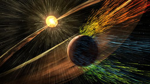 Sonda da NASA detecta campo magnético 10 vezes mais forte em rochas de Marte