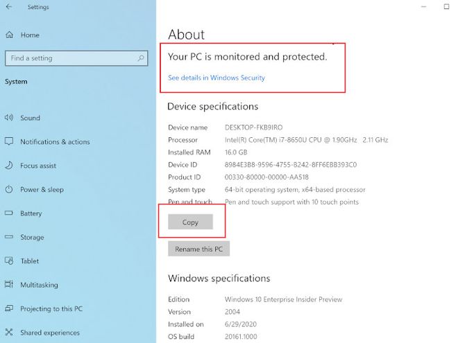 O Painel de Controles será migrado para o painel de Configurações do Windows 10 (Imagem: Divulgação/Microsoft)