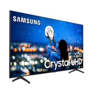 Samsung Smart TV 50'' Crystal UHD 50TU7000 4K 2020 Wi-fi Borda Infinita, Controle Remoto Único Visual Livre de Cabos Bluetooth Processador Crystal 4K [CASHBACK]