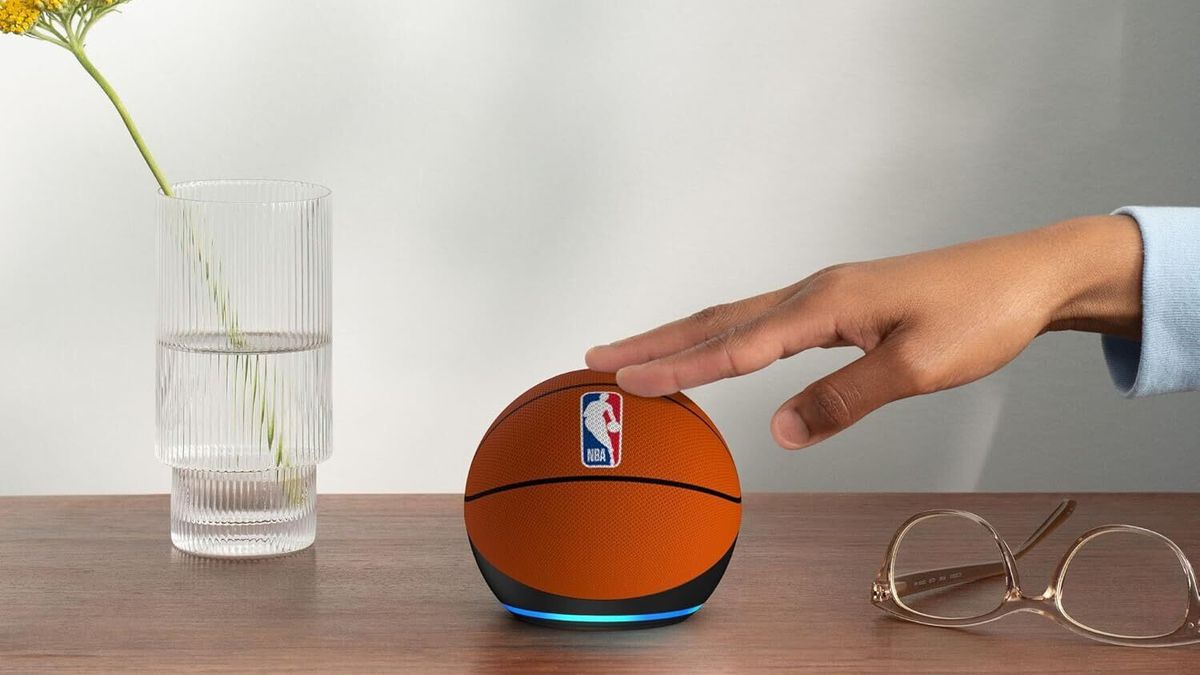 Alexa virou bola de basquete: Amazon lança Echo Dot edição especial NBA