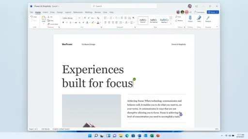 Microsoft Office lança visual inspirado no Windows 11 para todos