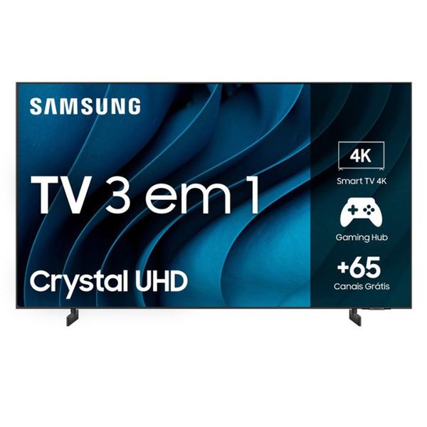Smart TV 70 Polegadas Samsung Crystal UHD 4K, Gaming Hub | CUPOM