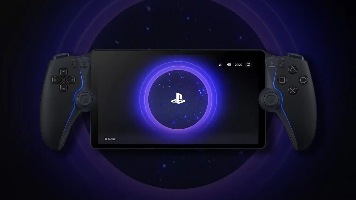 PlayStation Portal Midnight Black mais barato que versão padrão no KaBuM!