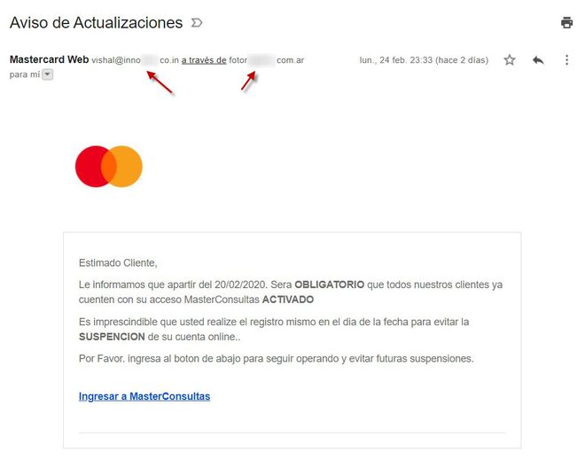 Novo golpe imita site da MasterCard para roubar dados de cartões de crédito