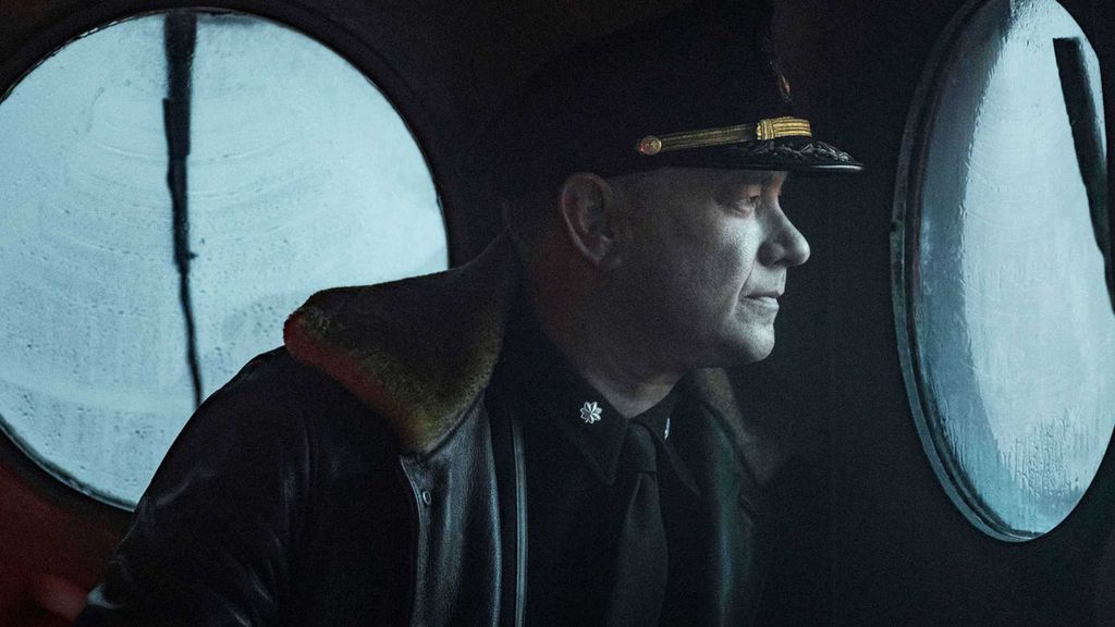 Tom Hanks vive o Capitão da Marina dos EUA, Ernest Krause (Imagem: Sony Pictures)