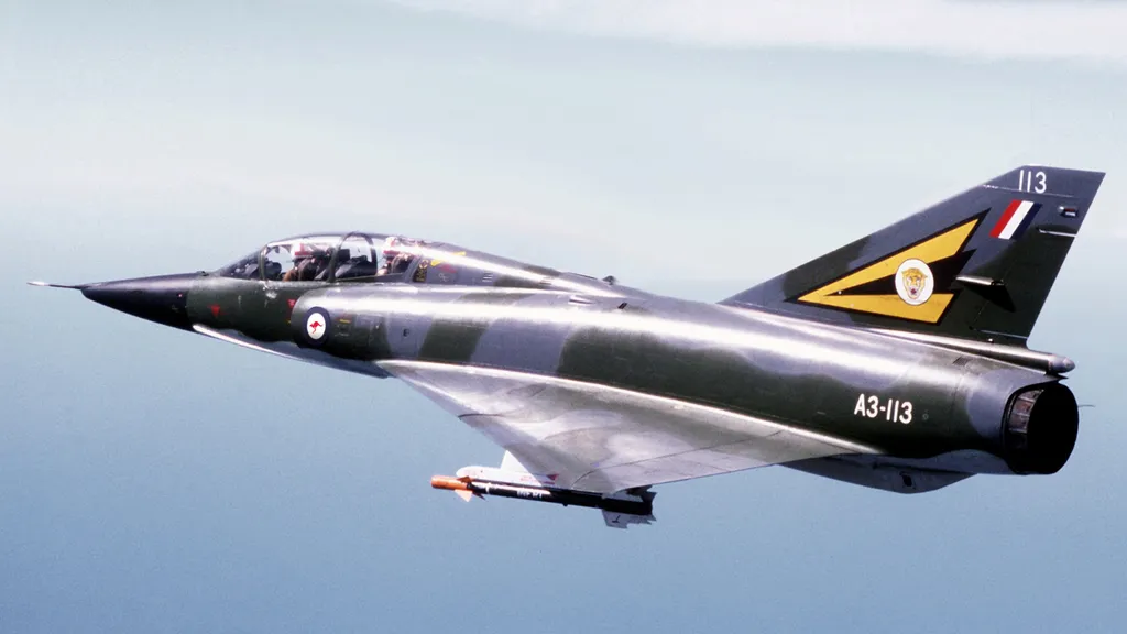 Dassault Mirage III, caça utilizado pela Força Aérea francesa (Imagem: Divulgação/Força Aérea dos Estados Unidos)