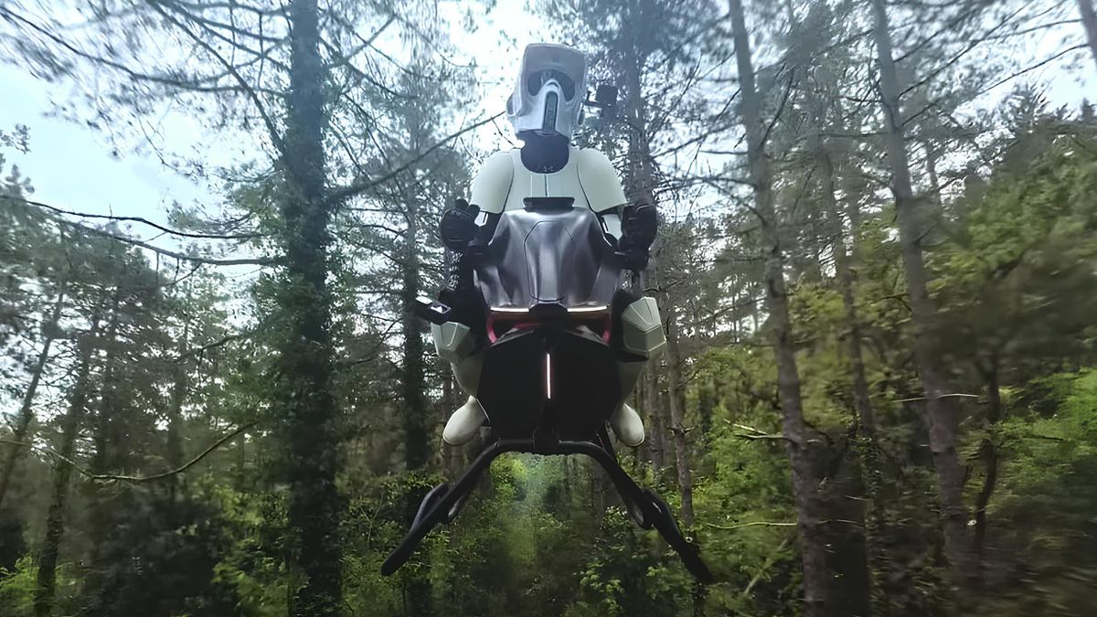 Polonês cria moto voadora de 'Star Wars' que pode passar 200 km/h