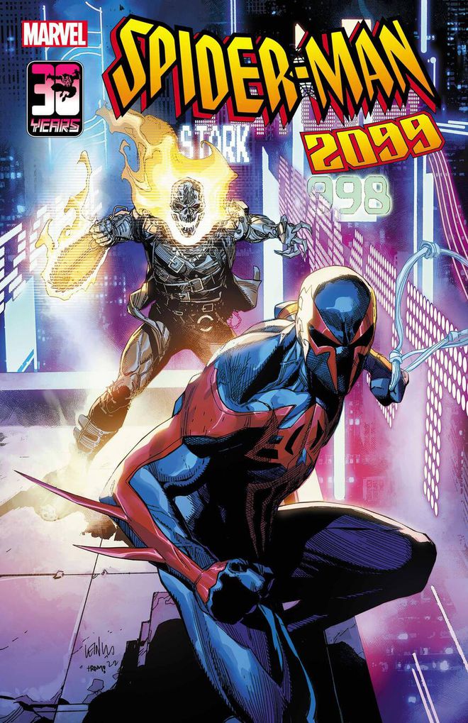 Marvel comemora 30 anos do universo 2099 com nova HQ do Homem-Aranha do futuro