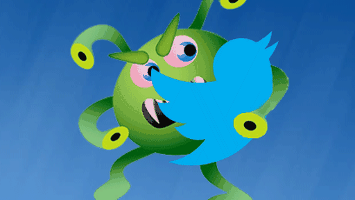 Vírus está se espalhando rapidamente no Twitter