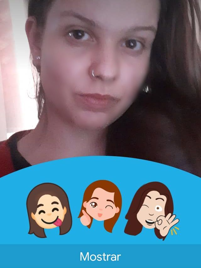 Toque em "Mostrar" para ver os emojis criados (Captura de tela: Ariane Velasco)