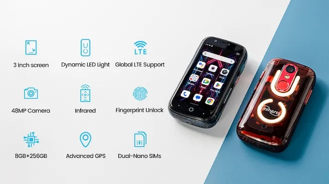 Unihertz Jelly Star chega como menor celular do mundo com Android