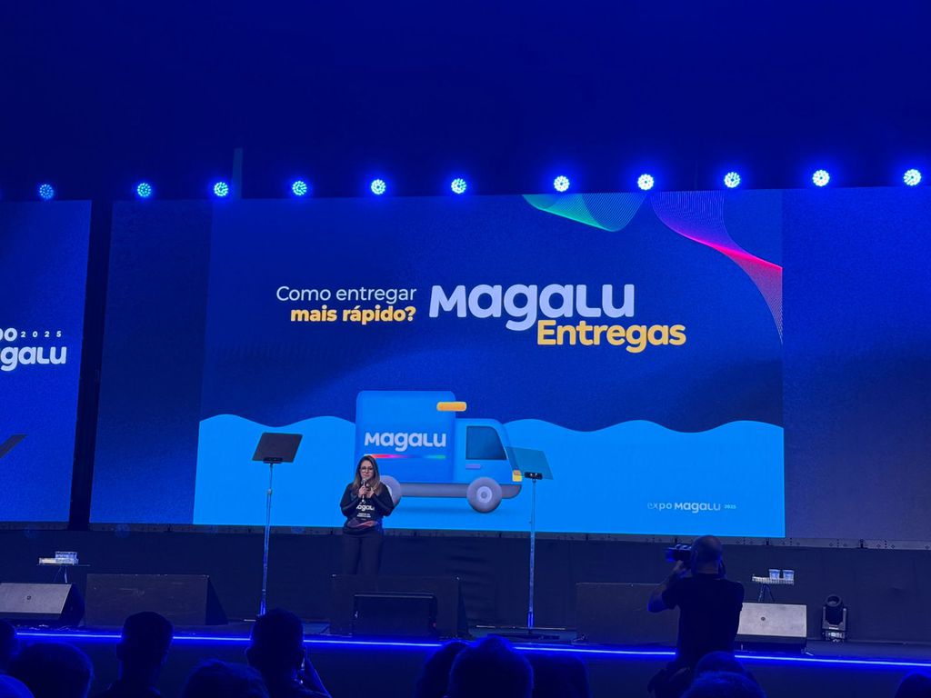 magalu entregas expo 2025