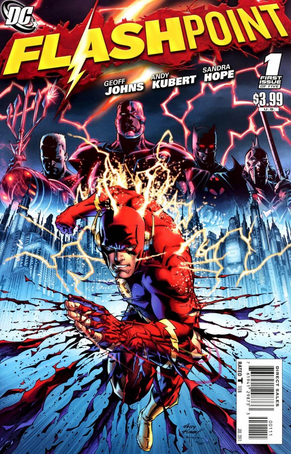 Evento de impacto da DC Comics: Ponto de Ignição (Imagem: Reprodução/DC Comics)
