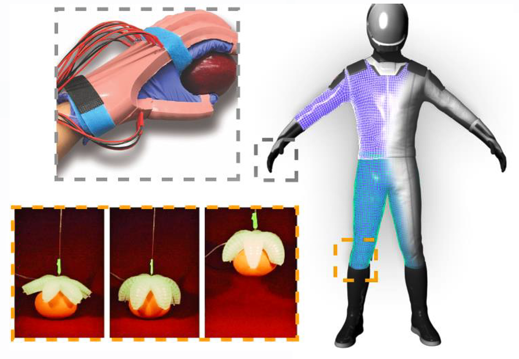 Imagem do projeto do SmartSuit (Reprodução: NASA)