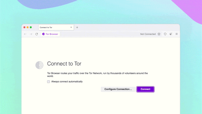 O Tor pode se ligar à rede Onion de forma fácil com o assistente de conexão (Imagem: Reprodução/Project Tor)