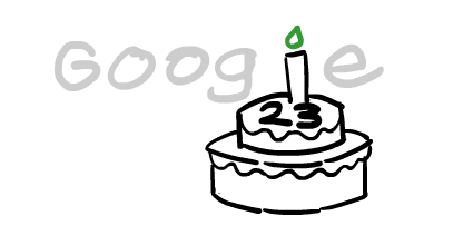 Um rascunho antes da versão final do doodle de 23 anos (Imagem: Reprodução/Google)