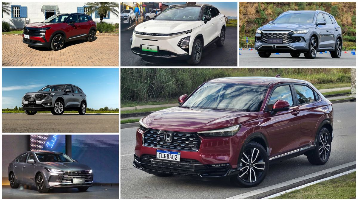 5 carros para comprar pelo preço do Honda HR-V Touring 2026