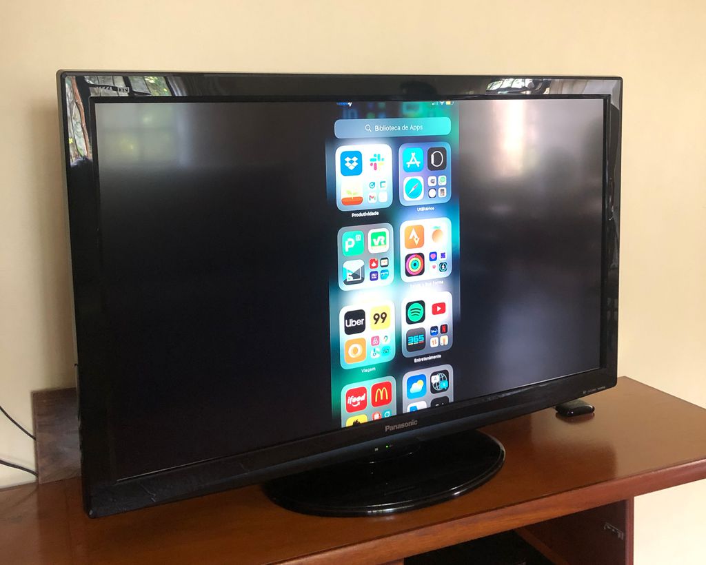 Como Espelhar iPhone na TV Panasonic