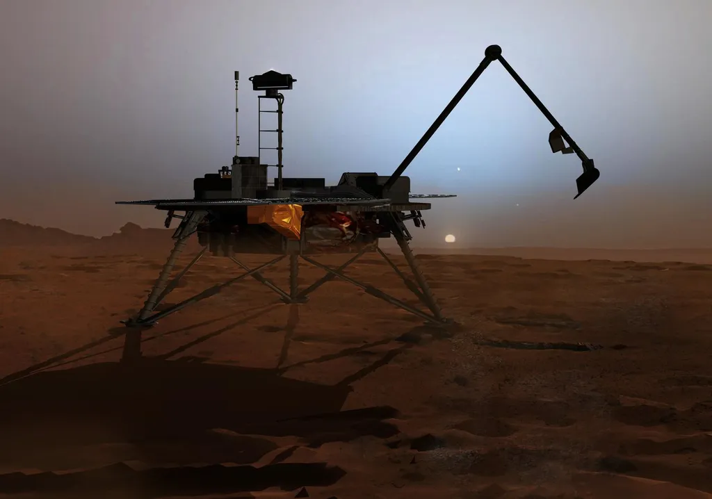 Lander Mars Phoenix (imagem: Reprodução/NASA)