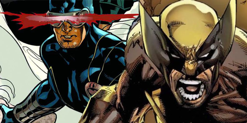 Wolverine e Ciclope até que se dão bem, até além da conta, mas nos filmes da Fox, Scott não teve chance de brilhar (Imagem: Reprodução/Marvel Comics)