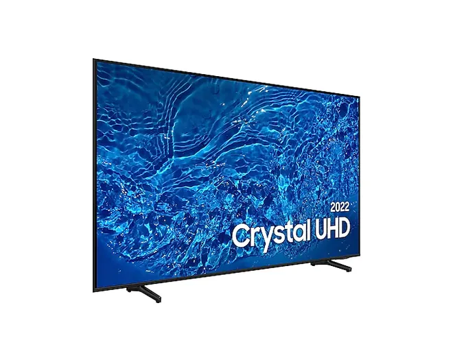Série Crystal UHD vai de 43 a 85 polegadas (Imagem: Divulgação/Samsung)