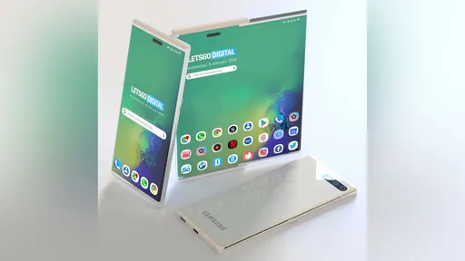 Samsung prepara celular com tela enrolável para 2021, afirma jornal