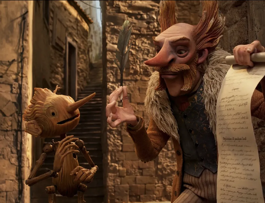Pinóquio de Guillermo del Toro é um dos favoritos entre as Animações (Imagem: Divulgação/Netflix)