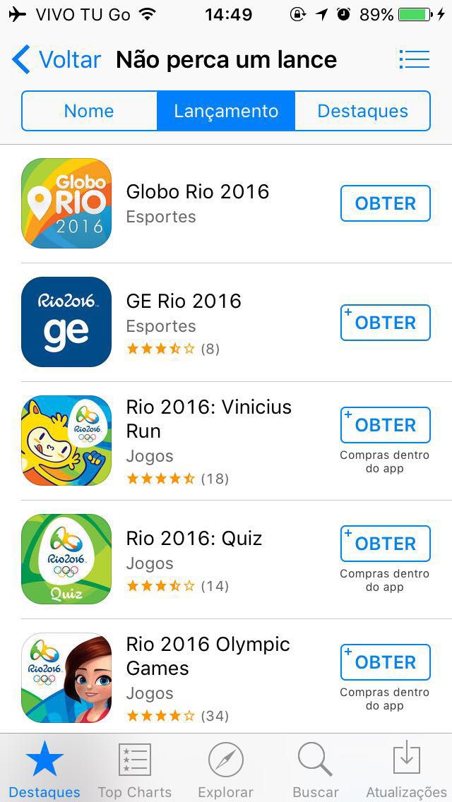 App Store Rio 2016 App Store Rio 2016