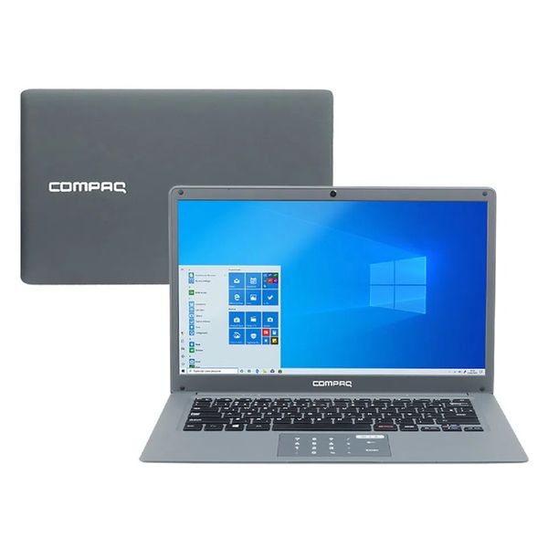 Notebook Compaq CQ27 Intel Core I3-5005U 4GB 120GB SSD Tela 14" Windows 10