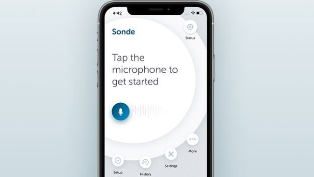 Reprodução: Sonde Health