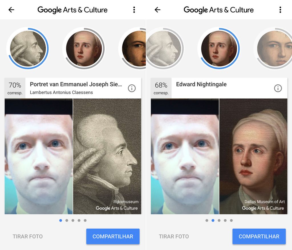 Google Arts & Culture, que compara sua selfie com obra de arte, chega ao Brasil