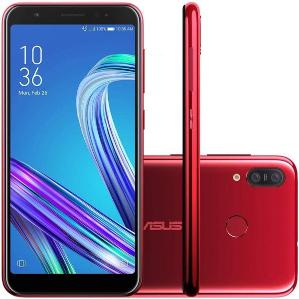 Smartphone Zenfone Max M3 4GB 64GB Red Asus