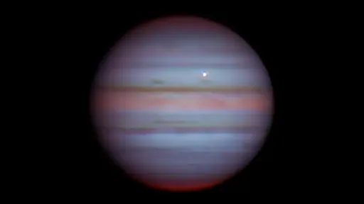 Pesquisadores registram o maior flash de impacto em Júpiter desde 1994