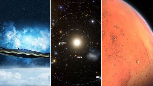 O céu (não) é o limite | Nave de 1 km, asteroide recordista em velocidade e mais