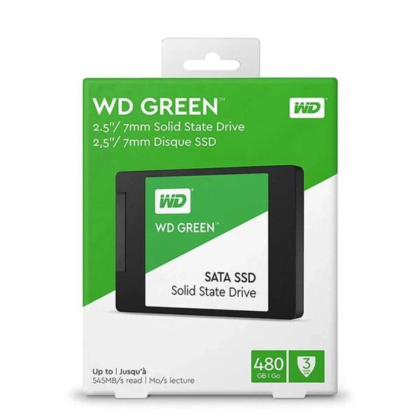 SSD 480GB 2,5 Green SATA III WD WDS480G2G0A